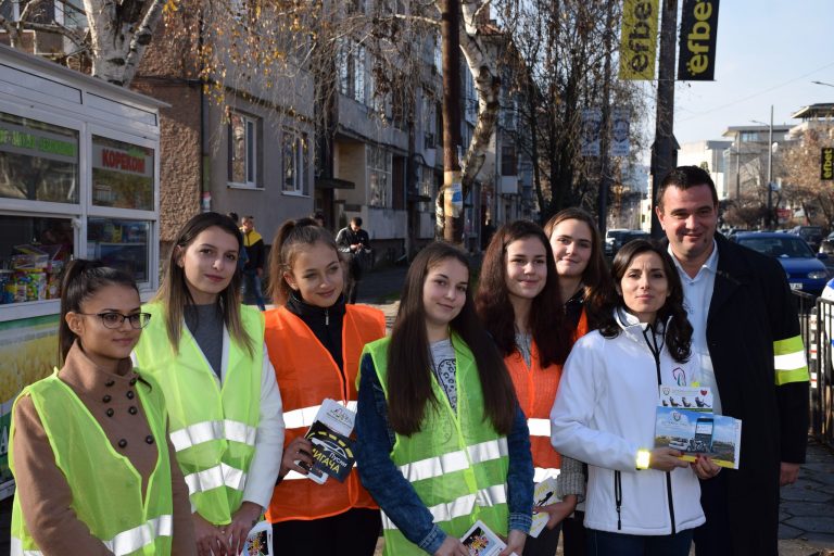 A SARS campaign to improve road safety at three high-risk crossings in Kardzhali