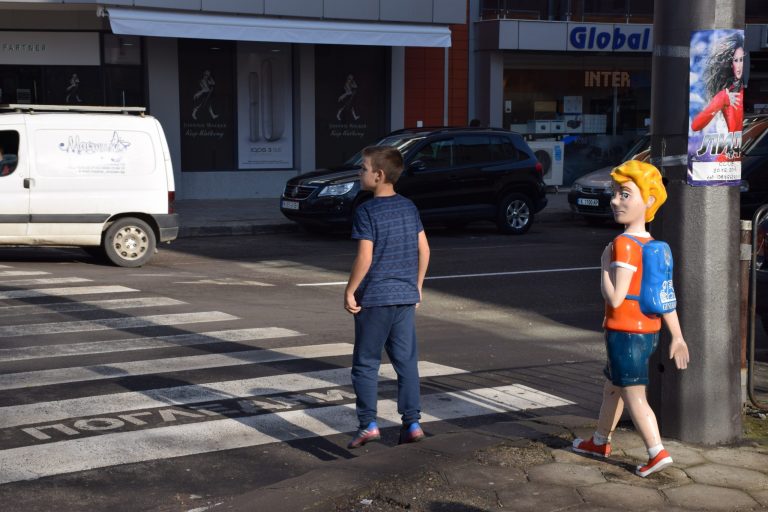 A SARS campaign to improve road safety at three high-risk crossings in Kardzhali