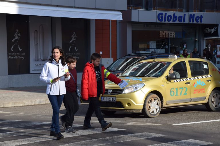 A SARS campaign to improve road safety at three high-risk crossings in Kardzhali