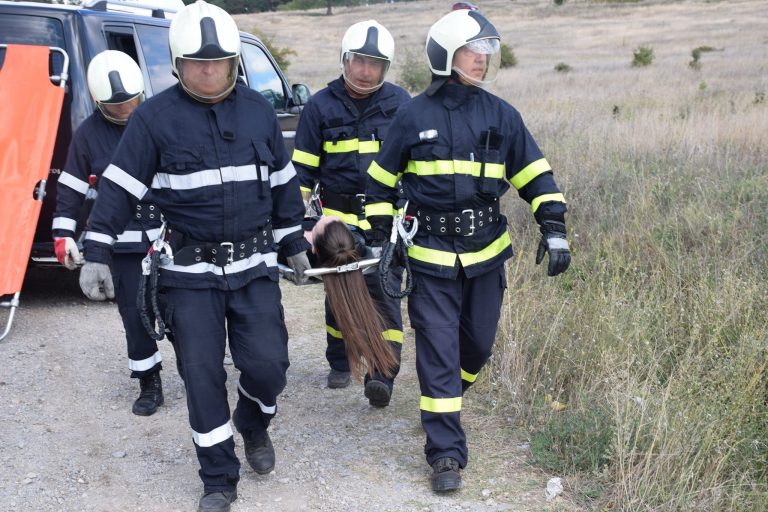 Учение за реакция при мащабно ПТП се проведе в Разград