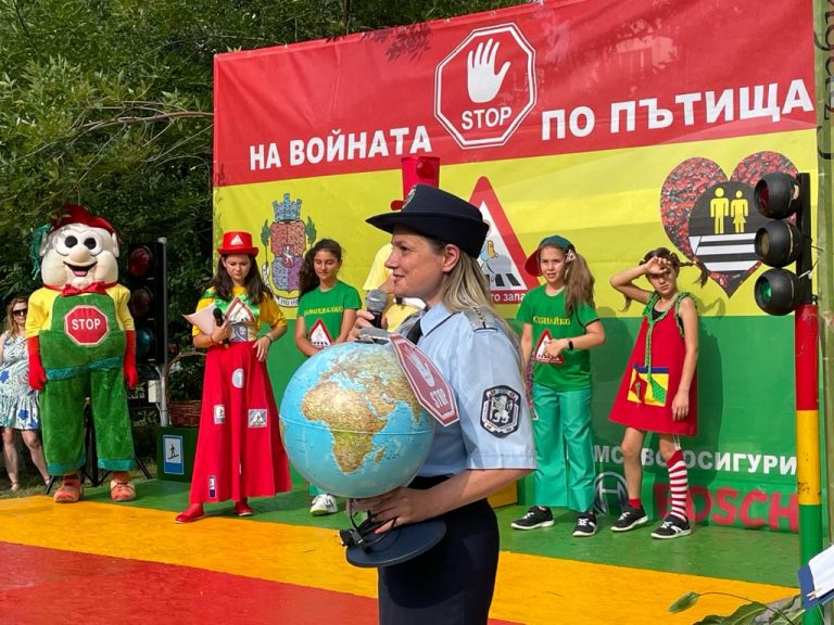 Нов кабинет за интерактивно обучение по безопасност на движението в столичната детска градина “Деница“