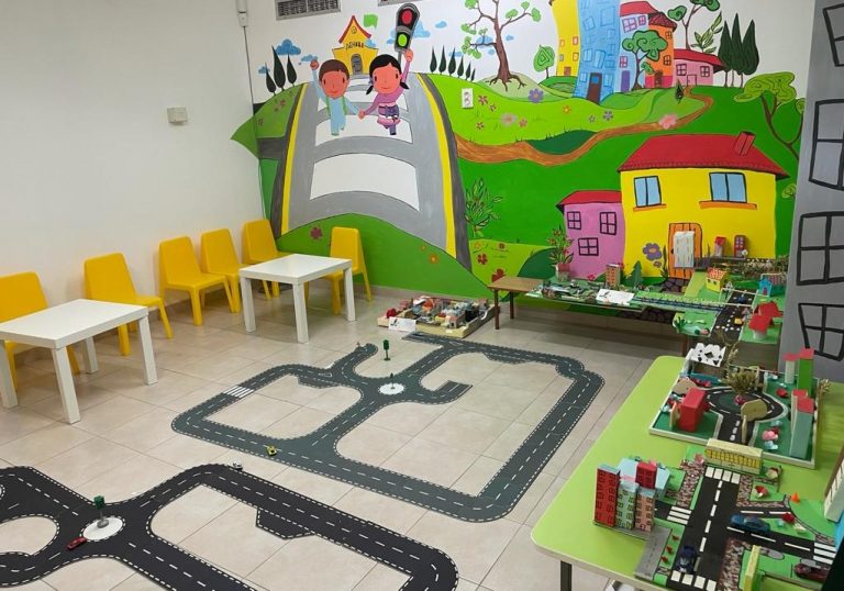 Нов кабинет за интерактивно обучение по безопасност на движението в столичната детска градина “Деница“