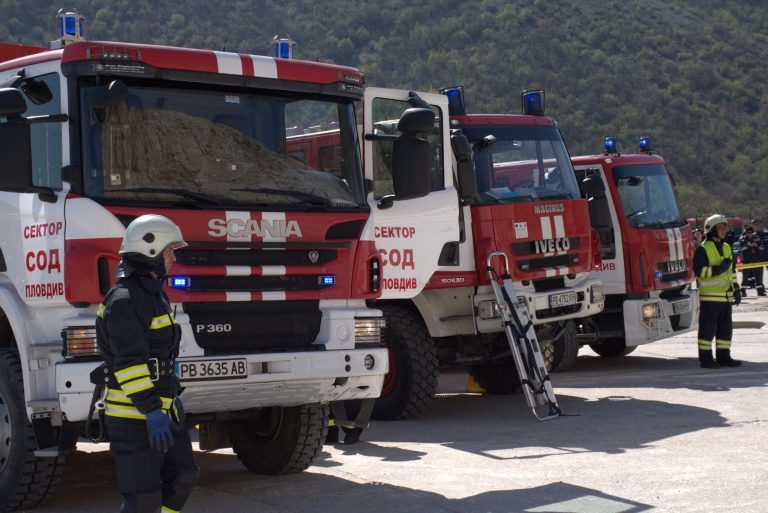 Съвместно учение на съставните части на Единната спасителна система в региона на Пловдив Съвместно учение на съставните части на Единната спасителна система в региона на Пловдив