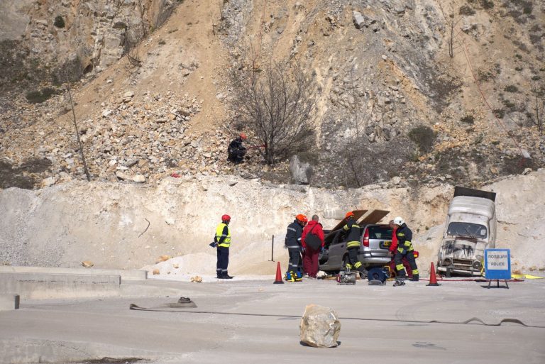 Съвместно учение на съставните части на Единната спасителна система в региона на Пловдив Съвместно учение на съставните части на Единната спасителна система в региона на Пловдив