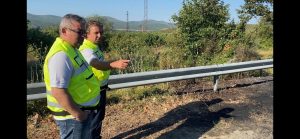 Първи оглед от експертите на ДАБДП след тежката катастрофа край Сливен